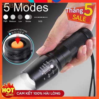 Đèn pin sạc siêu sáng CREE Led XML-T6 ( Miễn phí vận chuyển)