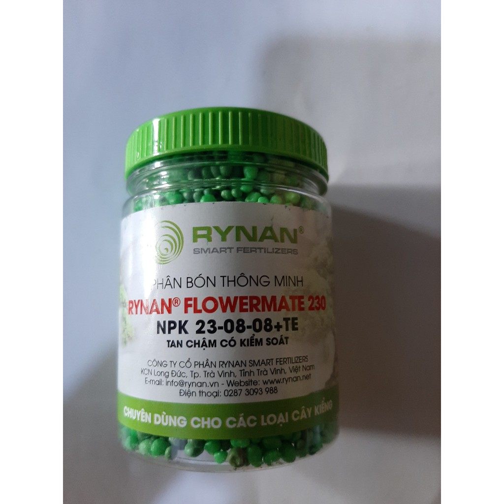 Phân bón thông minh Rynan 150g (dành cho các loại cây kiểng)