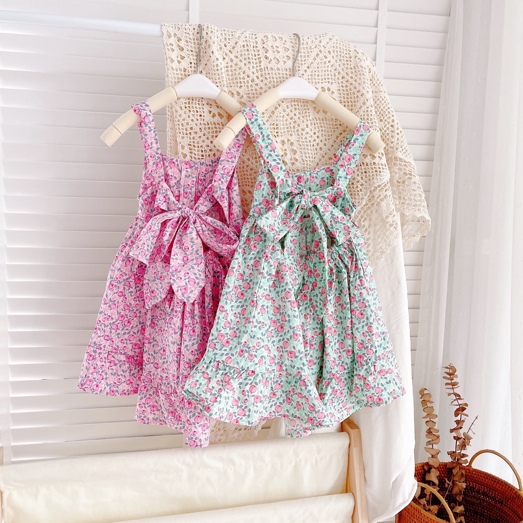 VÁY HÈ MAXI ĐUÔI CÁ CHO BÉ GÁI 8-19KG (1-5 TUỔI)