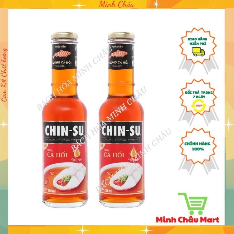 Nước mắm hương cá hồi hảo hạng Chinsu chai 500ml