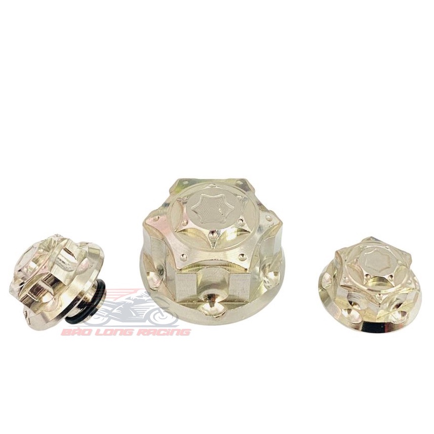 Ốc gắn Ghi đông SALAYA Inox 304 gắn Satria,Raider 2018,2019,2020,2021 phụ kiện xe máy trang trí