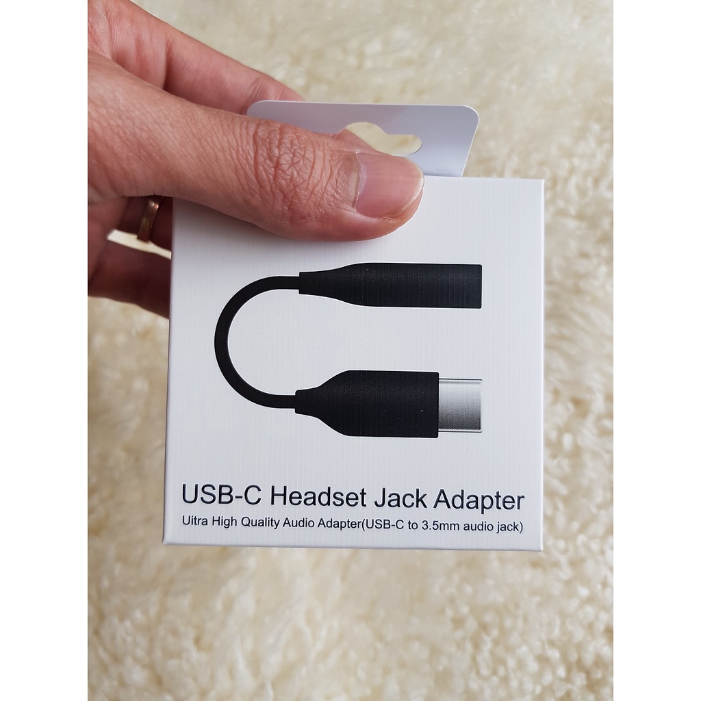 Jack Typec to 3.5 - Cáp Chuyển Đổi Typec sang 3.5mm SamSung Âm Thanh Hay, Kết Nối Ổn Định - BH 1 NĂM Đổi Mới.
