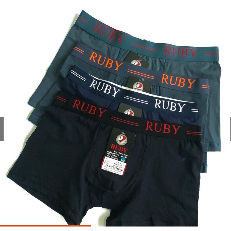 Quần Lót Nam, Sịp Đùi Ruby Cotton