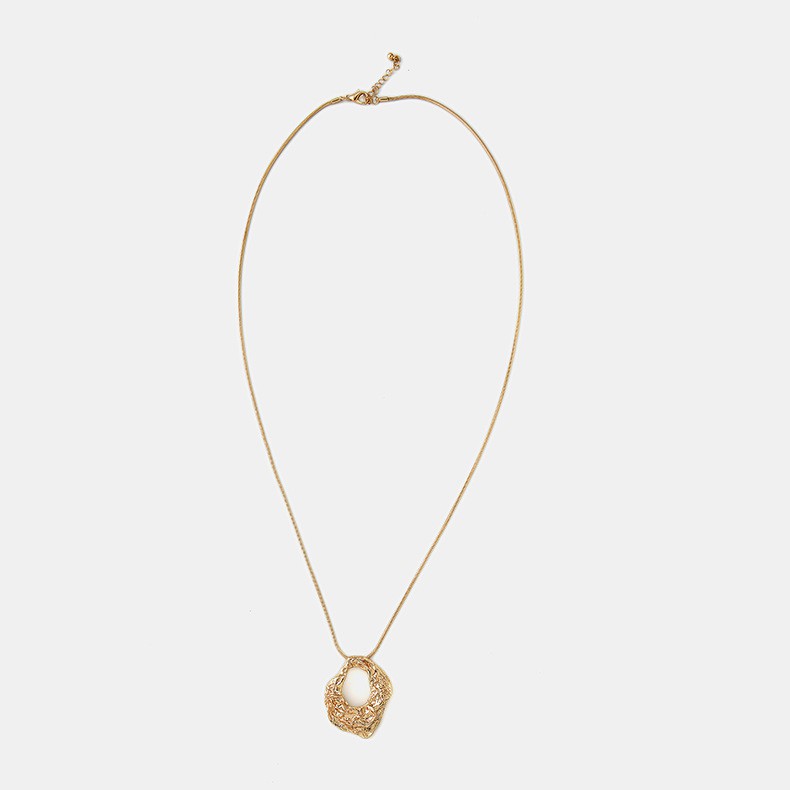 [Ảnh thật] Vòng Cổ Bạc Nữ Mạ Vàng Thời Thượng Phong Cách US-UK | Louella Necklace