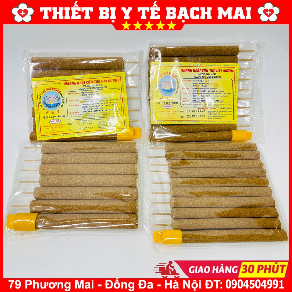 Combo 02 Gói Nhang Ngải Cứu TUỆ HẢI ĐƯỜNG Hỗ Trợ Chữa Các Bệnh Đau Nhức