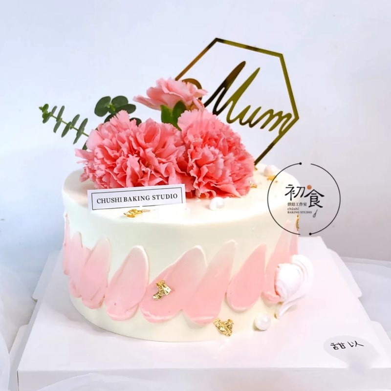Hoa Cẩm Chướng Trang Trí Bánh Kem