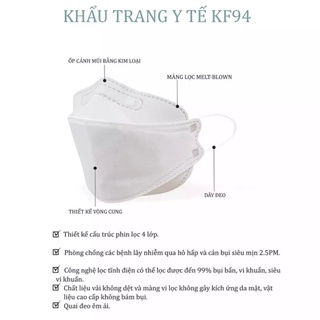 Combo 10 Khẩu trang 4D KF94
