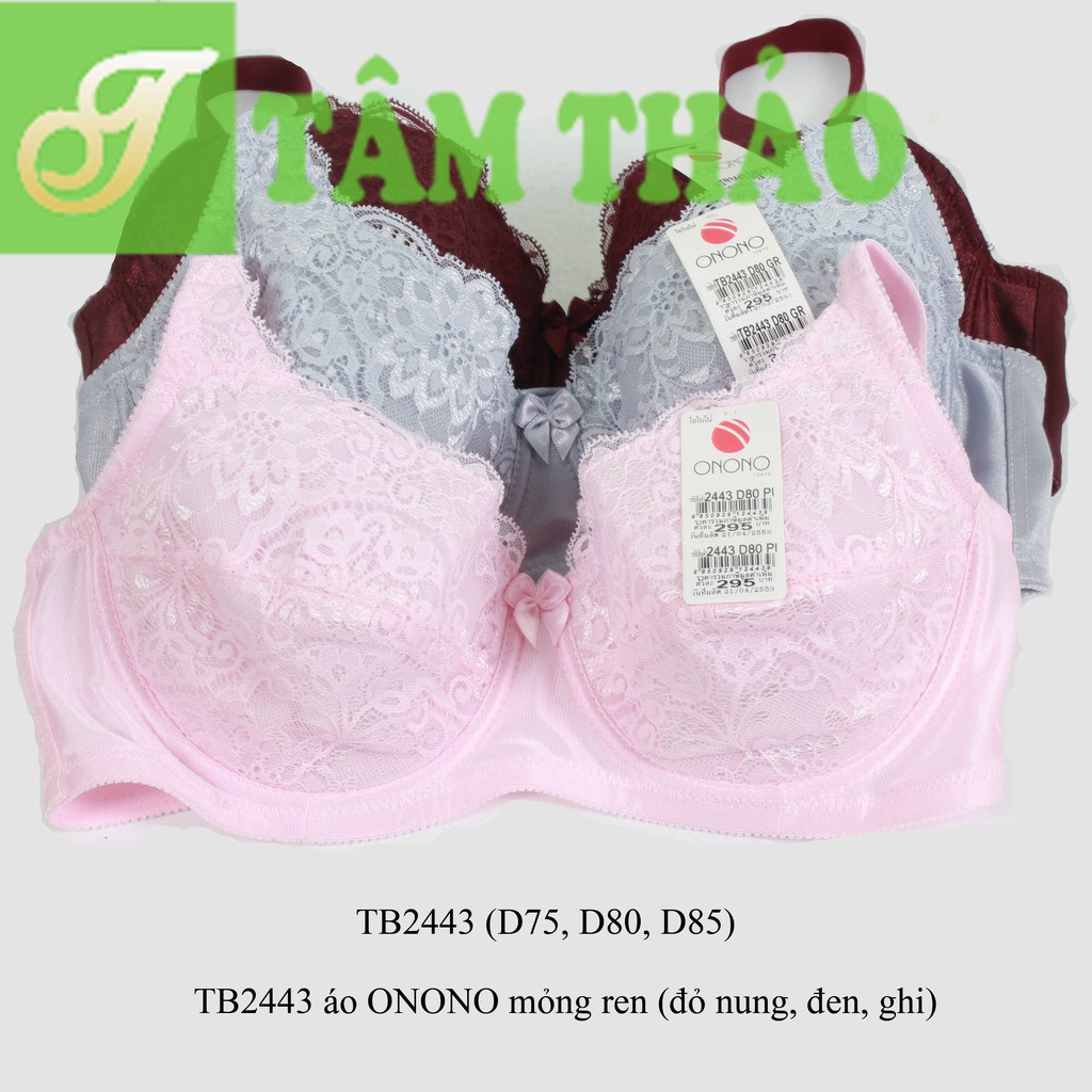 TB2443 - áo lót Thái Lan ONONO mỏng ren