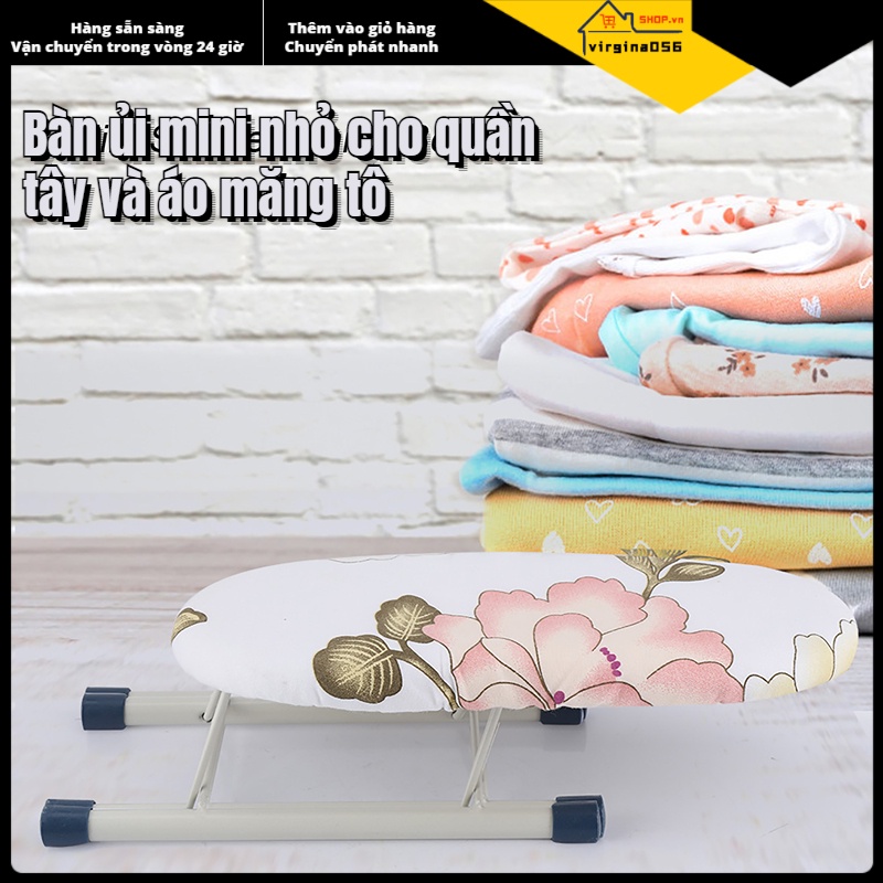 Có thể bán buôn Bàn ủi mini tiết kiệm không gian có thể gập lại du lịch tại nhà Còng tay áo Virgina056 Hàng giao ngay