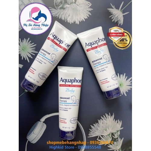 [BILL MỸ SẴN HÀNG] KEM CHỐNG HĂM TẢ EM BÉ AQUAPHOR Healing Ointment Advanced Therapy 198g USA