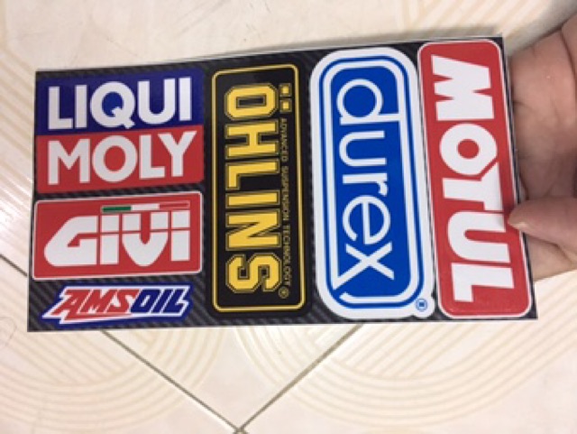 Tem logo 10x18 motul durex