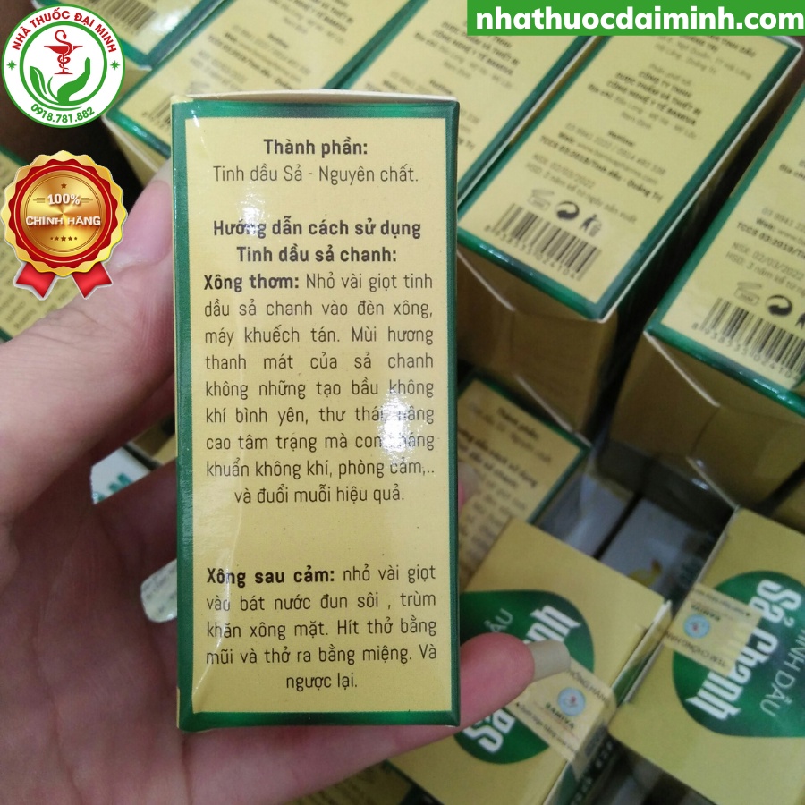 Tinh Dầu Sả Chanh Lọ 10ml