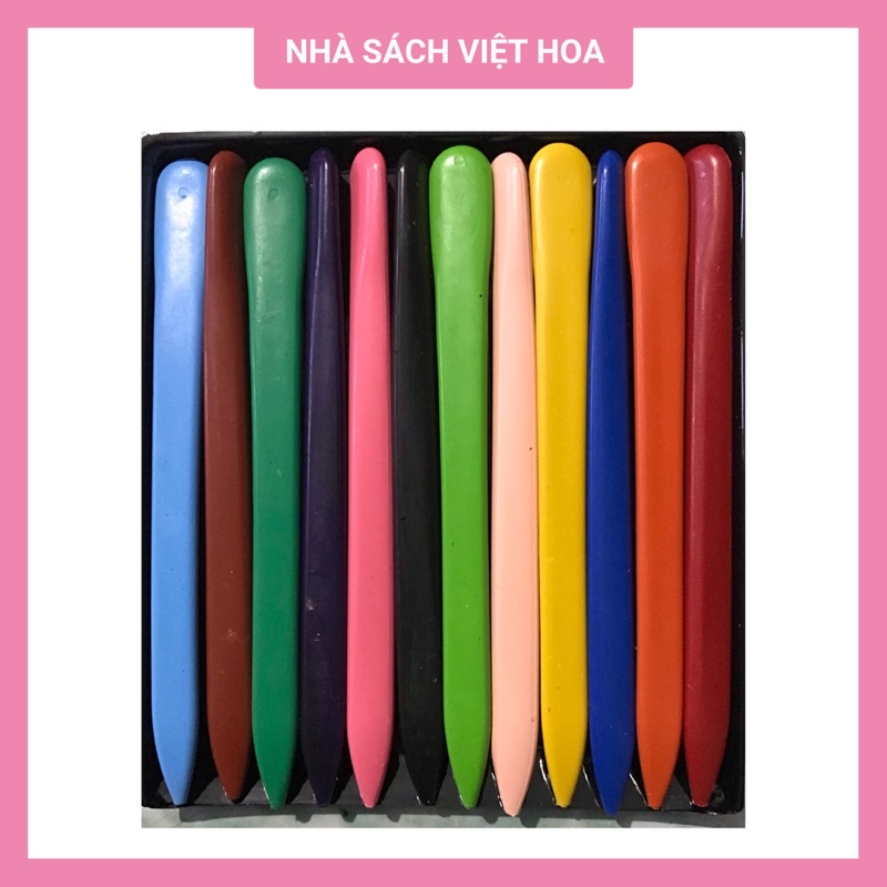 Hộp 6/12/18/24/36 Sáp màu Hữu Cơ Cao Cấp ShiF_Không lem tay_An toàn cho bé