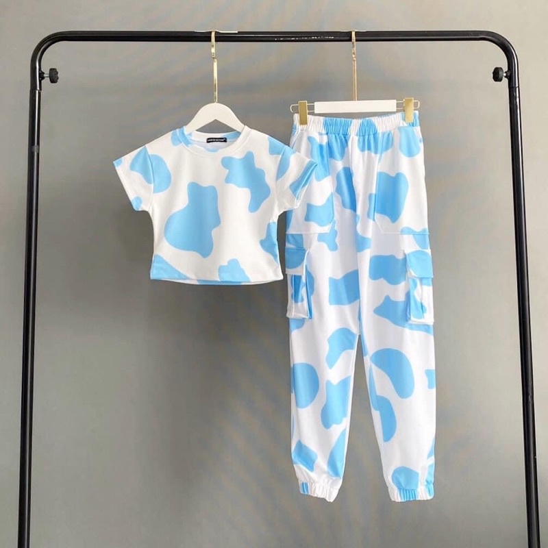 Quần Jogger Box Bò Sữa(Quần Túi Hộp Ống Bo)