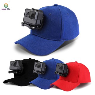 Nón bóng chày kèm phụ kiện chuyên dụng dành cho máy ảnh GoPro
