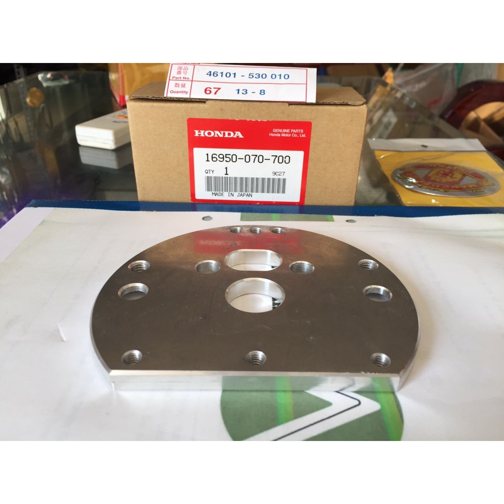 Pát tròn  + gù  độ chế cho cub gắn ghiđông trần