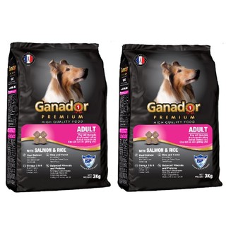 Ganador Adult - Thức Ăn Cho Chó Vị Cá Hồi Và Gạo 400G