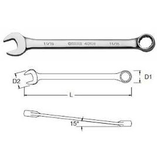 Cờ lê vòng miệng sata 40213 18mm