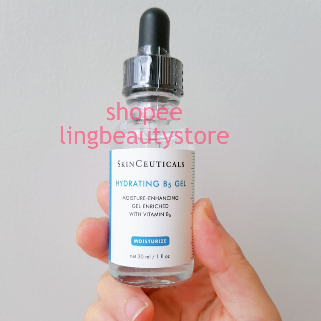 (Không vỏ) Serum phục hồi, cấp nước dùng được cho da mụn SkinCeuticals B5 Gel Bản Mỹ 30ml