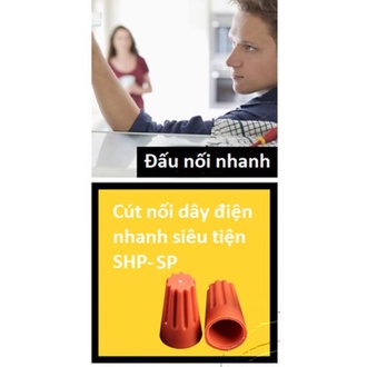Cút Nối Dây Điện Nhanh Không Cần Nối Dây, Không Cần Kìm Bấm SP