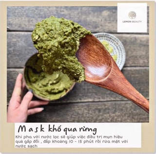 COMBO LEMONMASK KHỔ QUA RỪNG ( MUA 1 TẶNG 3 )