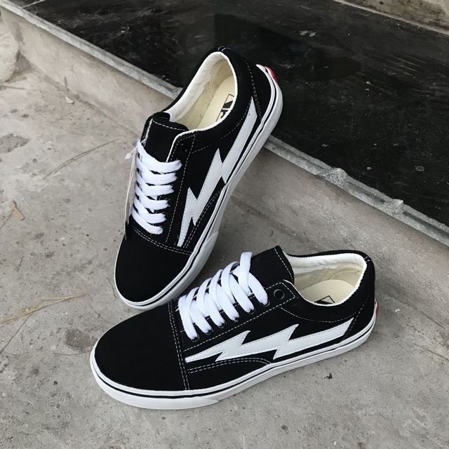 GIÀY Vans Sét Đen Full Box