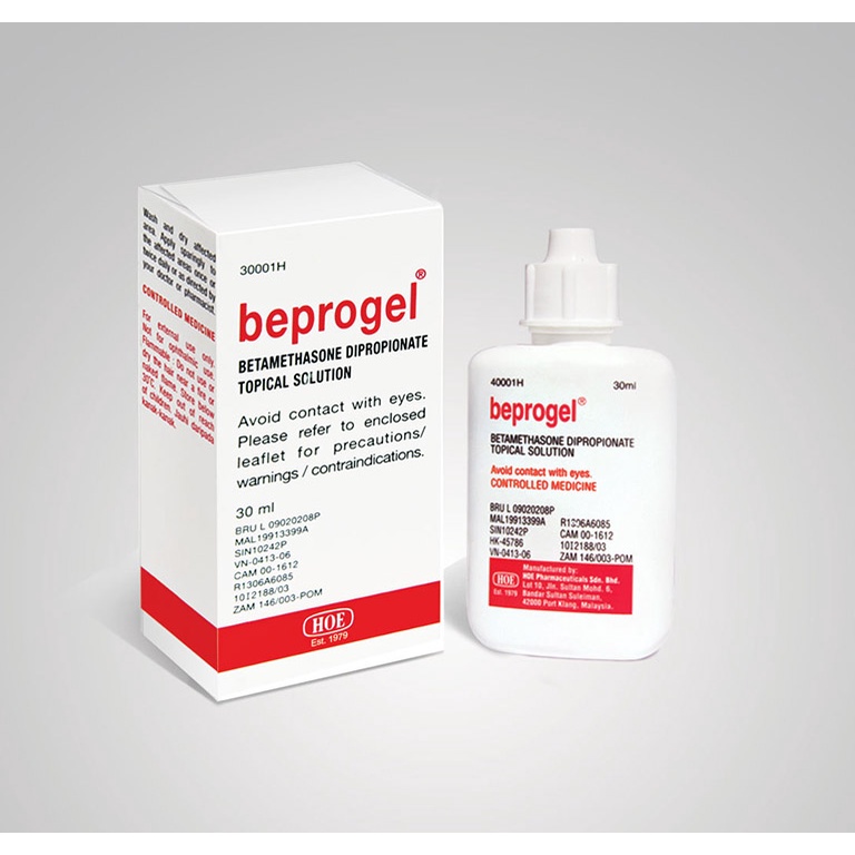 Kem bôi ngoài da BEPROGEL 30ml/Date 10/2022