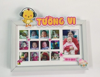 Khung ảnh cho bé