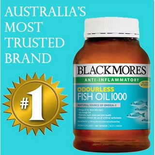 Dầu cá Blackmores Fish Oil 1000mg hộp 400 viên