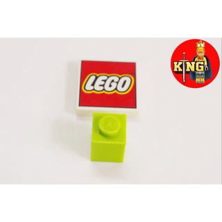 Lego 3005 1x1 base brick lime green