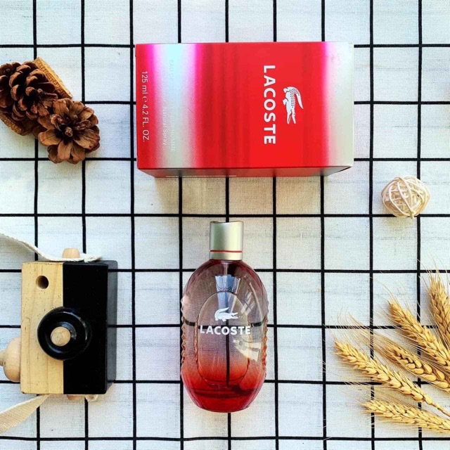 Nước Hoa Nam Lacoste Red Pour Homme EDT Style In Play