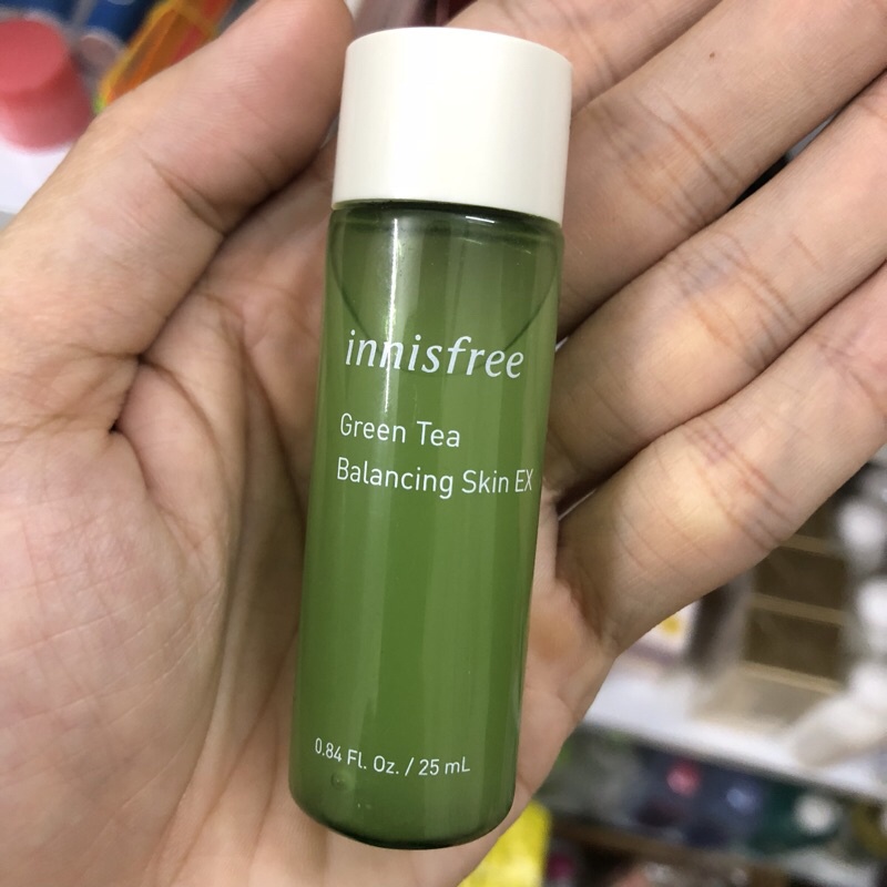 THANH LÝ 3 MÓN KIT INNISFREE TRÀ XANH