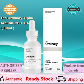 Serum Dưỡng Trắng Da Mặt The Ordinary Alpha Arbutin 2% + Ha 30ml
