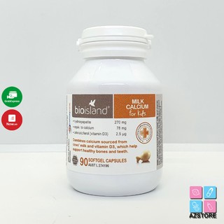 Milk canxi bioisland - Canxi sữa bổ xung canxi cho bé từ 6 tháng