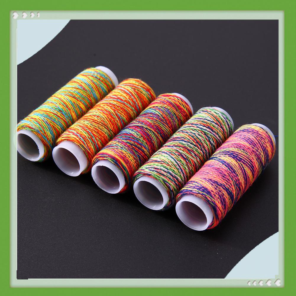 Set 5 cuộn chỉ may nhiều màu