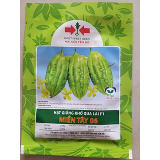 Hạt giống khổ qua lai F1 miền tây 06 Hai Mũi Tên Đỏ gói 20g