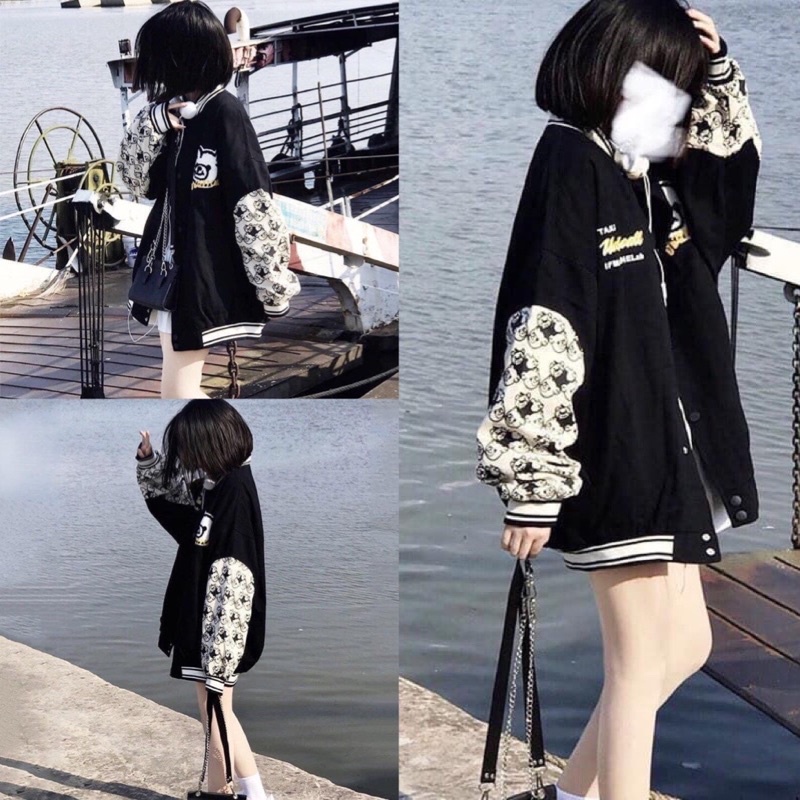 Áo Khoác Bomber Thời Trang Thu Đông Nam Nữ Hàng 1 Lớp Form Rộng Freesize Giá Rẻ Nhất ❤ | BigBuy360 - bigbuy360.vn