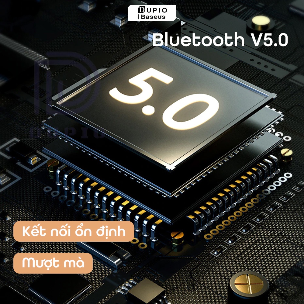 Tai nghe chụp tai không dây DUPIO Baseus TN04 Bluetooth 5.0 thể thao cao cấp