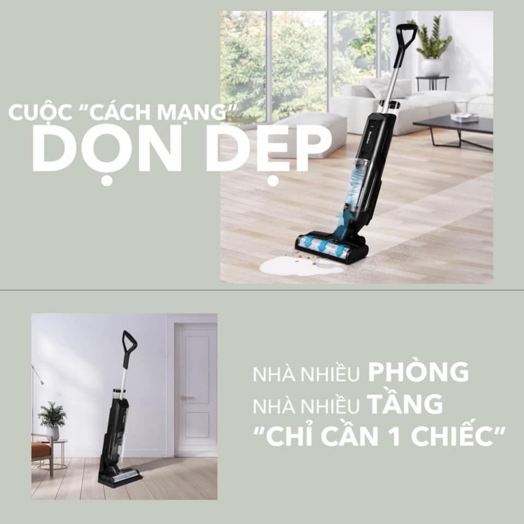 Máy hút bụi cầm tay không dây kèm lau nhà MAMIBOT, diệt khuẩn tia UV [HÀN QUỐC] - GEXHOME