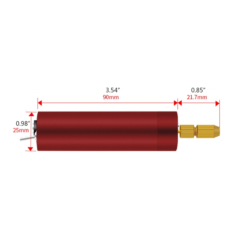 Bộ Máy Khoan Cầm Tay Bằng Nhôm Micro DIY