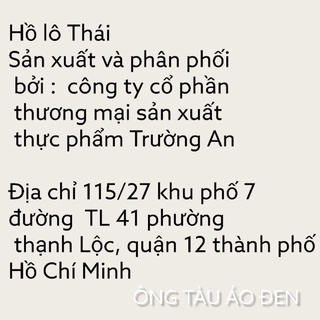 HỒ LÔ kiểu Thái ( rán, thả lẩu, ăn mì...)