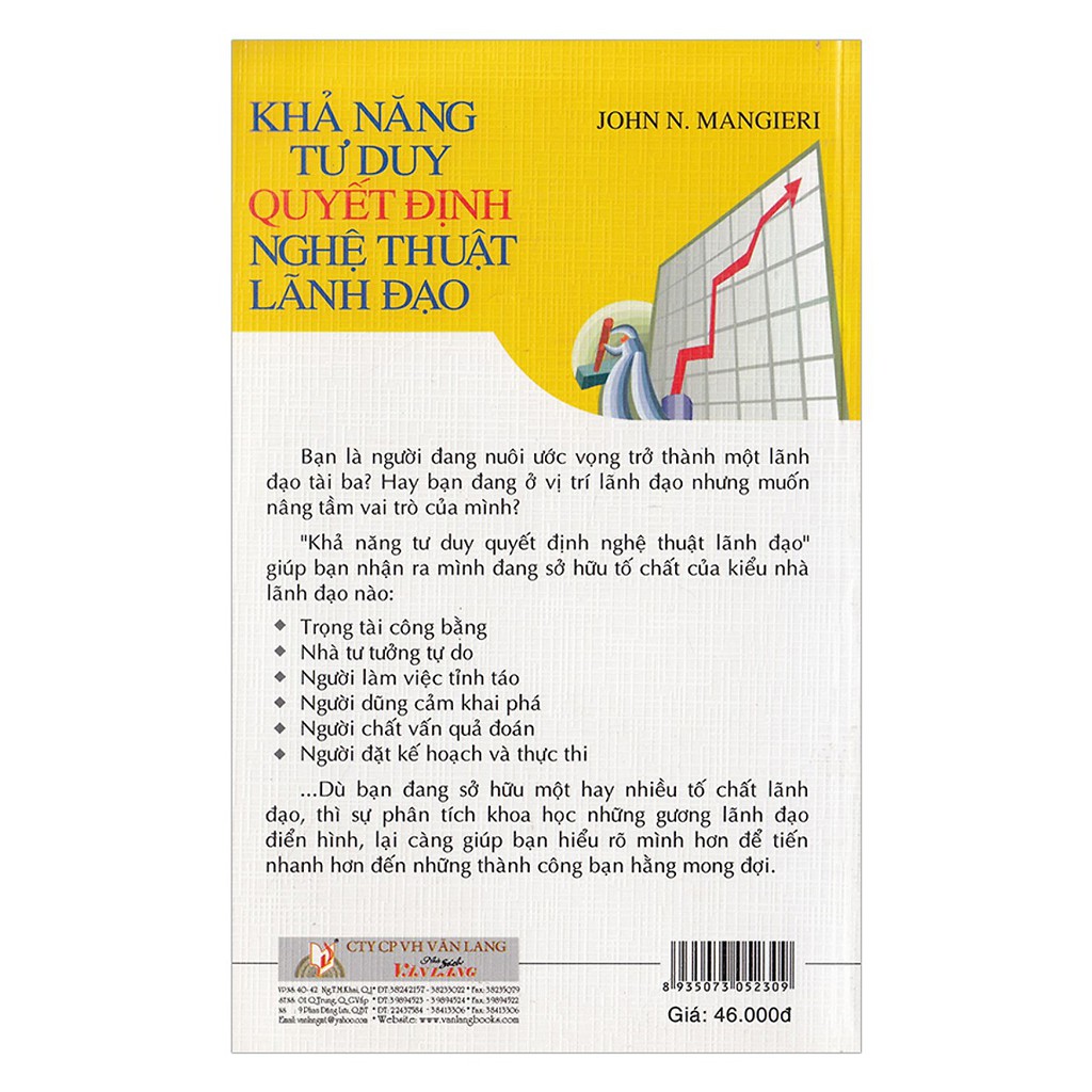 Sách - Khả Năng Tư Duy Quyết Định Nghệ Thuật Lãnh Đạo | BigBuy360 - bigbuy360.vn