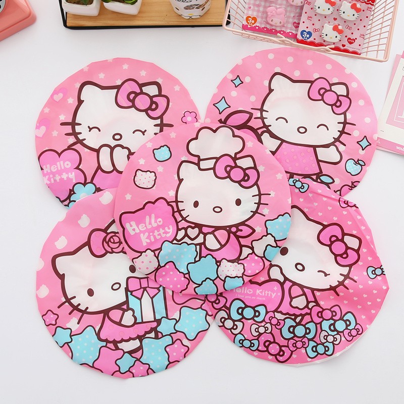 Bọc trùm tóc HELLO KITTY