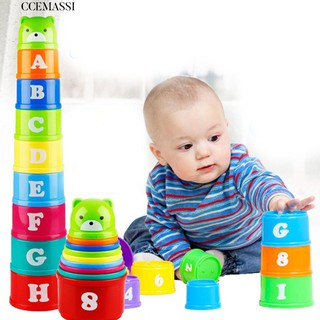 Bộ đồ chơi xếp cốc giáo dục sớm cho bé🍬🍬