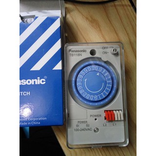 [ELHATOP11 giảm 9% tối đa 1TR5] Đồng hồ hẹn giờ panasonic TB118 (có pin)