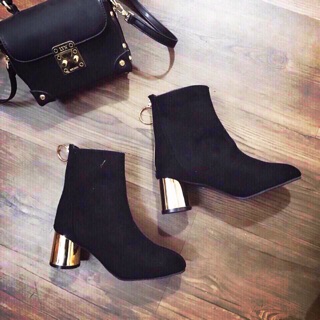 Boot zara gót vàng