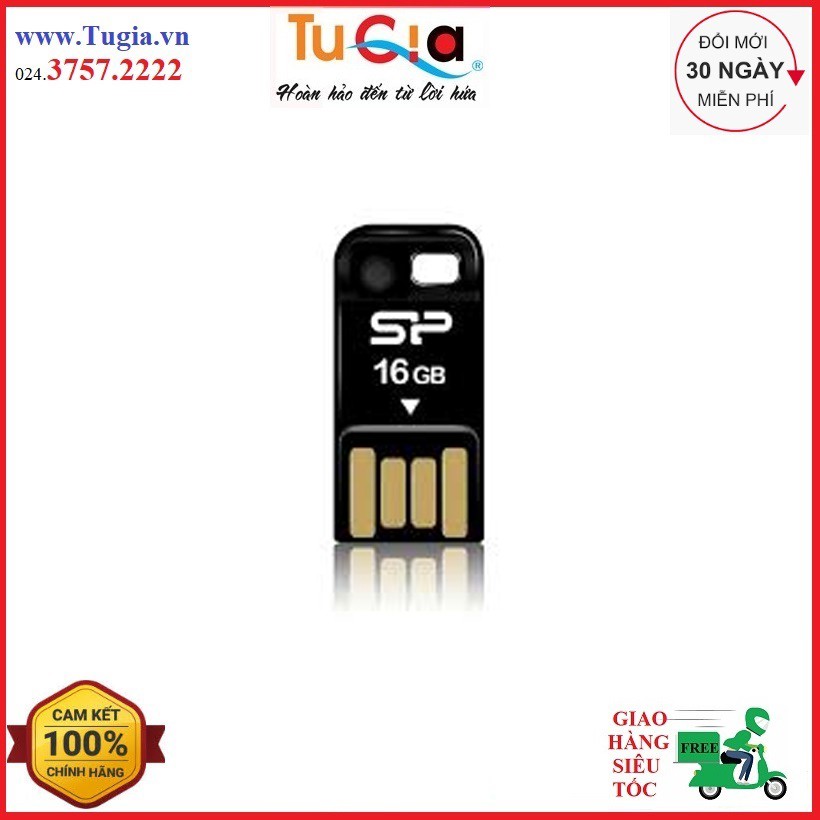 USB Silicon Power 16GB Touch T02 - Hàng chính hãng