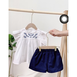 Set áo + quần thô đũi