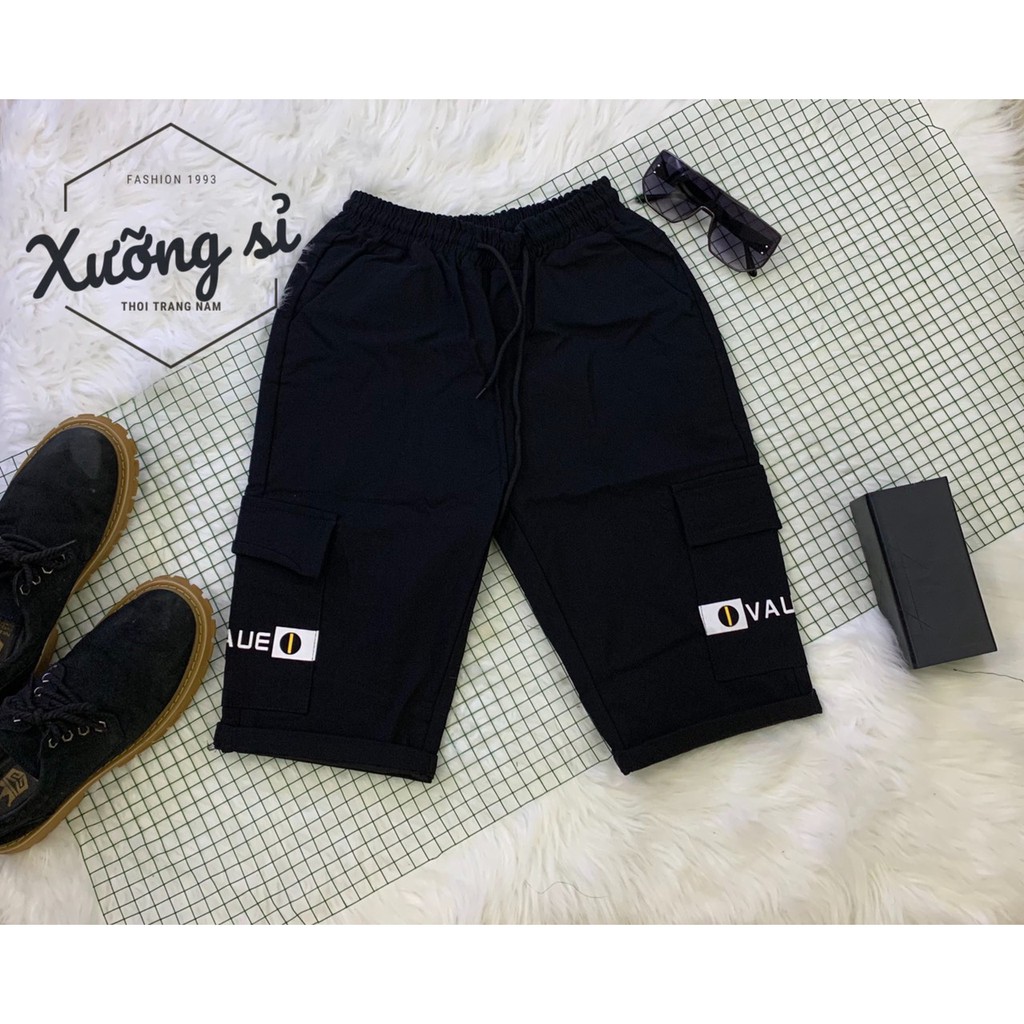 Quần SHORT túi hộp Kaki coton Nam Dáng Thể Thao  size 28 đến 33 HÌNH THẬT CHỬ NGẨU NHIÊN