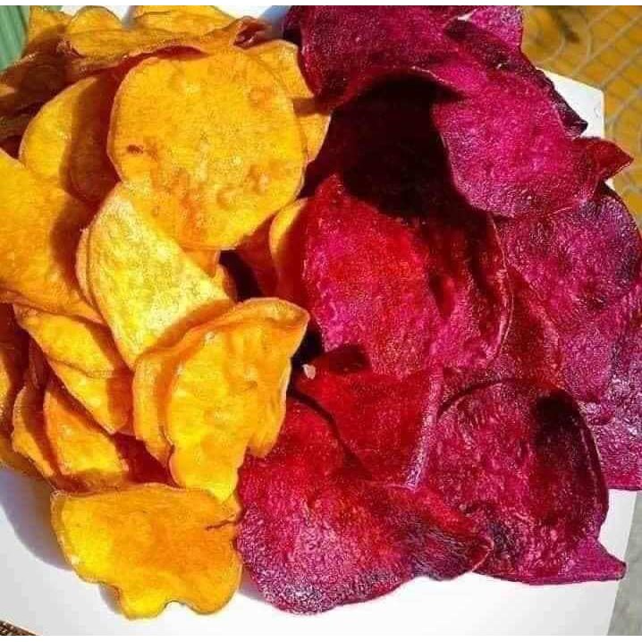 [Mã 77FMCGSALE1 giảm 10% đơn 250K] Khoai lang sấy mật ngọt gói 300gr trái cây sấy